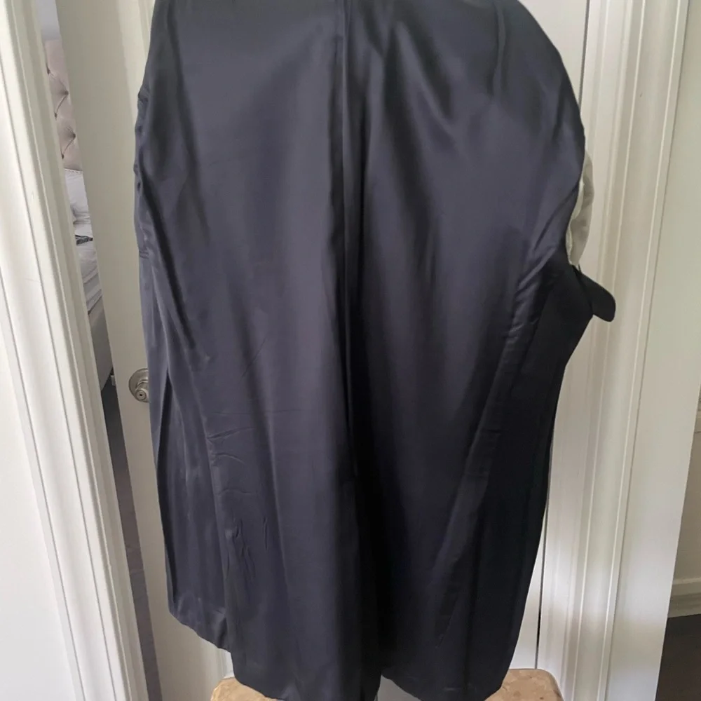 CANALI 100% CASHMERE BLACK 2 BTN SINGLE BREASTED JACKET  54L ITALY